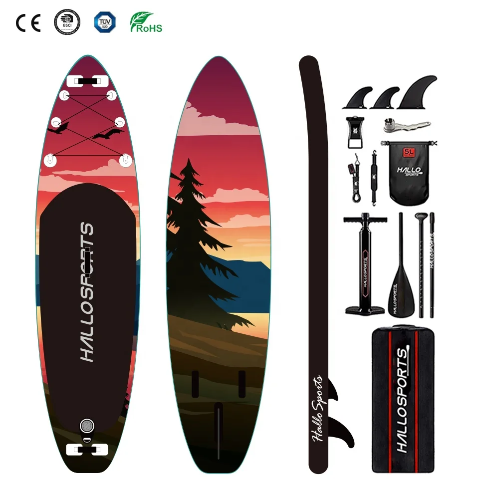 Hallosports 259 portable mini air inflatable sup boat
