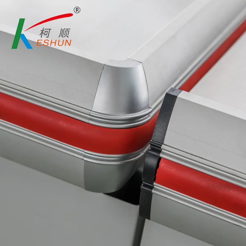 Supermarket Customized  Checkout Counter Cashier table desk Cash Deskfor sale