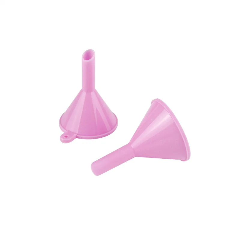 Wholesale Plastic Material Mini Funnel Laboratory Cheap Clear Plastic Funnel Perfume Dispensing Funnel