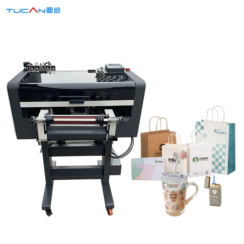 Custom Printing 3D Logo UV DTF Printer Transfer Sticker Label Waterproof UV DTF Cup Wrap Transfers