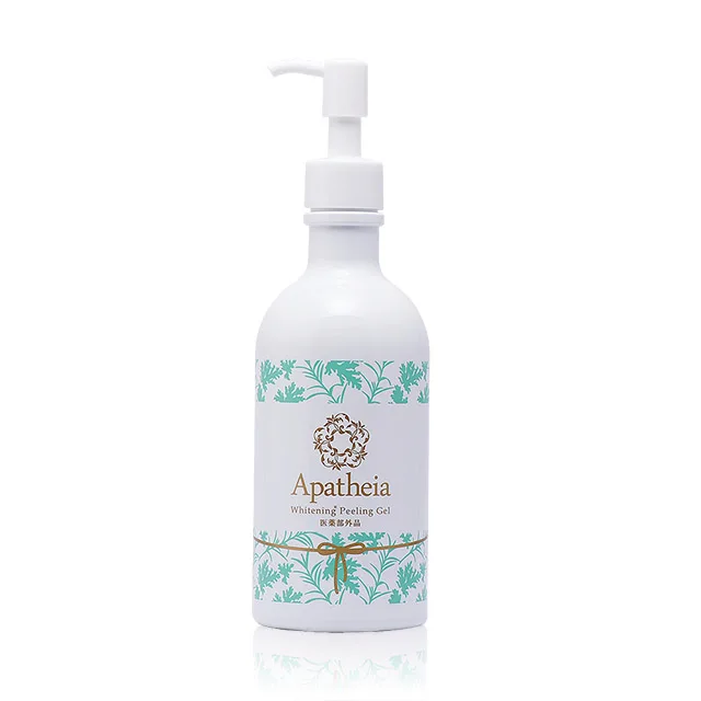 Gentle peeling gel for face and body. Makes the skin smooth, white and beautiful.