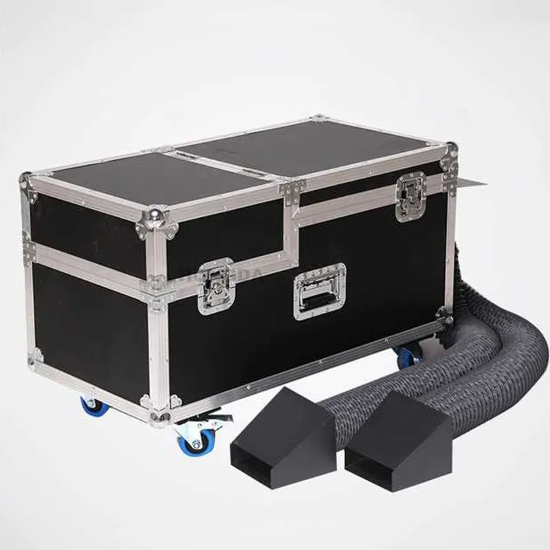 3000W Low Lying Fog Machine Water Base Dual Output Ground Smoke Machine For Stage Wedding Disco Party