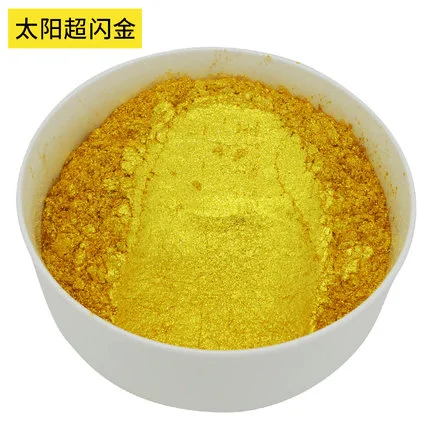 Wholesale Luster gold paint pearlescent pigment for  For Metal Ceiling Wall Furniture Gold Coating Paint