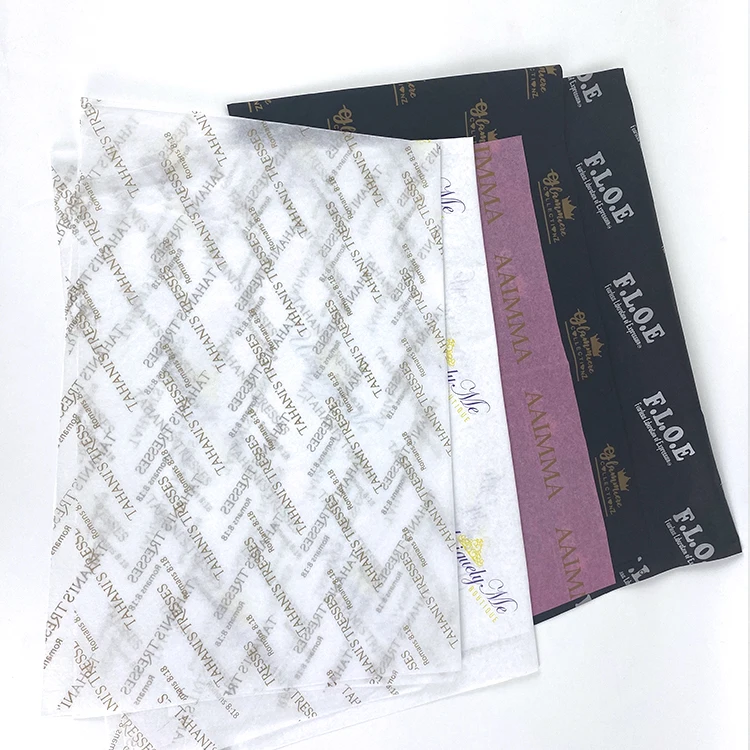 17 Gsm Gift Tissue Paper Packaging Custom Logo Wrapping Paper For Gift Packaging