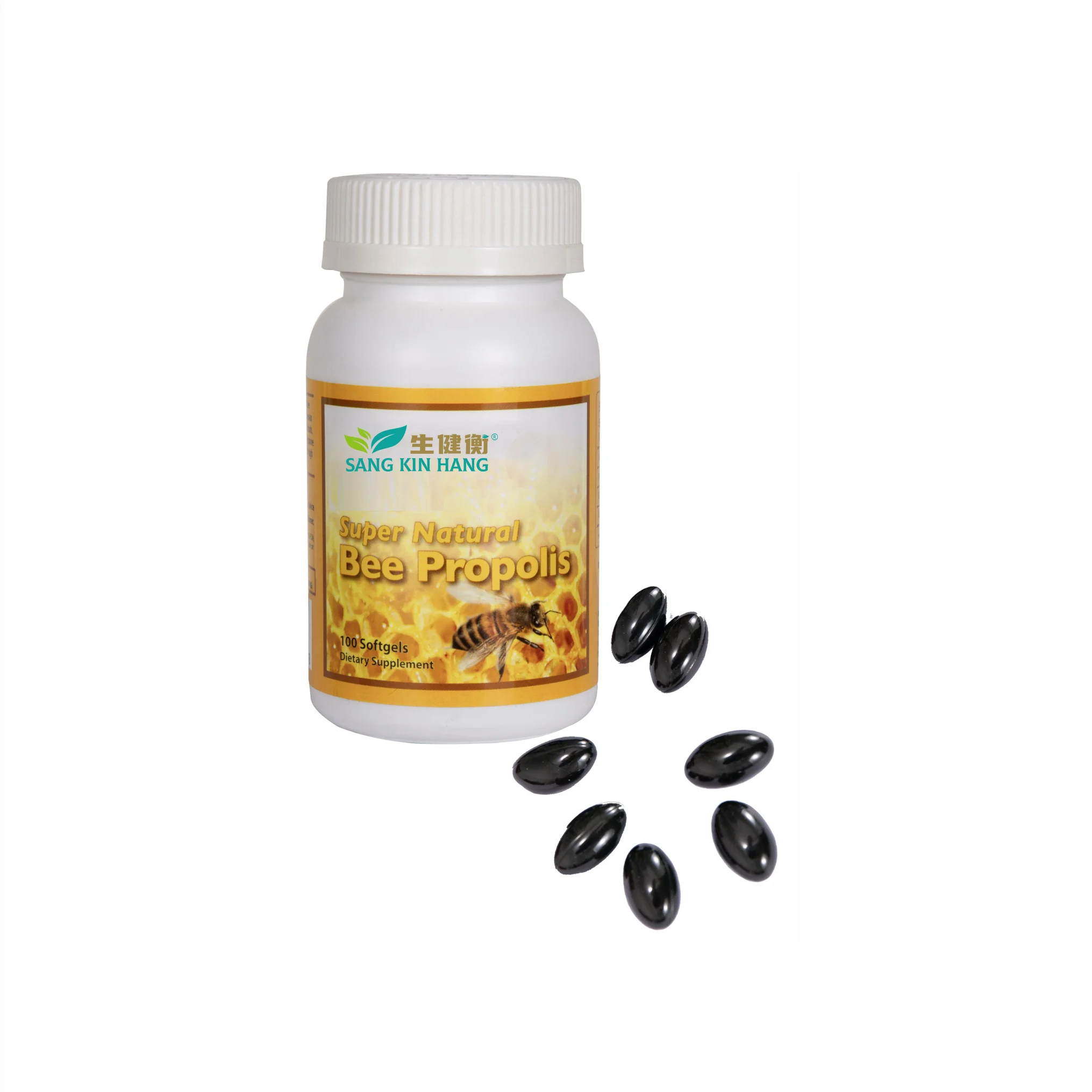 GMP MANUFACTORY HALA propolis soft capsules oem soft gel