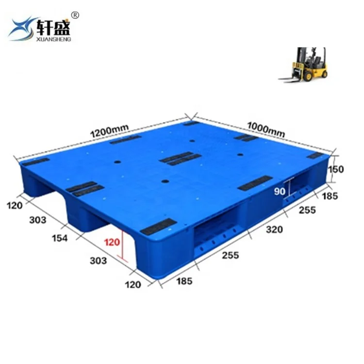 Single Side Heavy Duty Static Load 1.5T Stackable Pallet