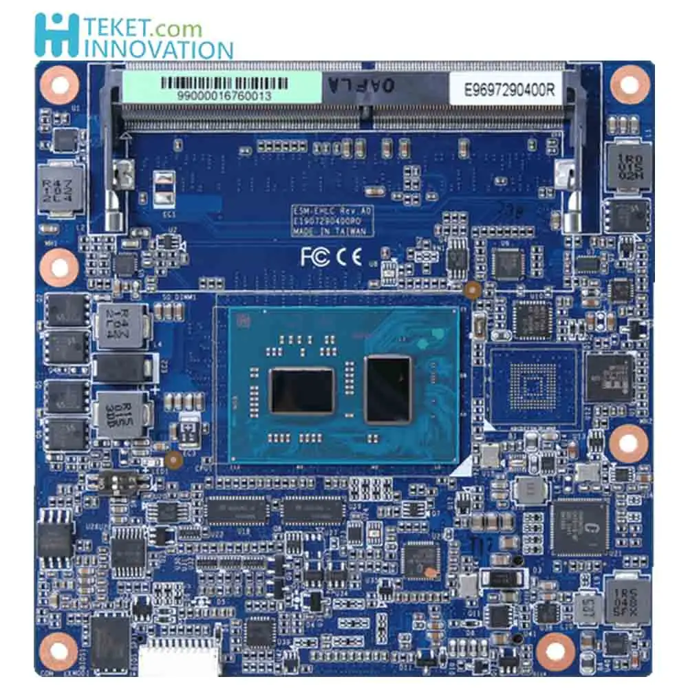 Оригинальная материнская плата для AVALUE ESM-EHLC, встроенный процессор Intel Celeron/ Pentium/ Atom SoC BGA, тип процессора 6, в комплекте компактный модуль