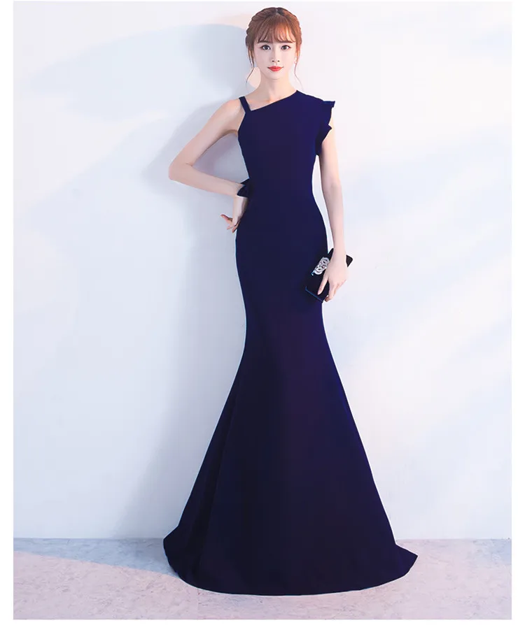 1016# formal grown for beauty contest party long evening dress sexy woman club prom bridesmaid dress