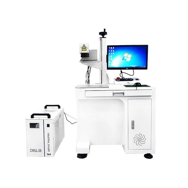 5W 10W 3D UV desktop aut focus Laser acrylic nameplate engraving making machine for mobile phone case wood plastic leather diy