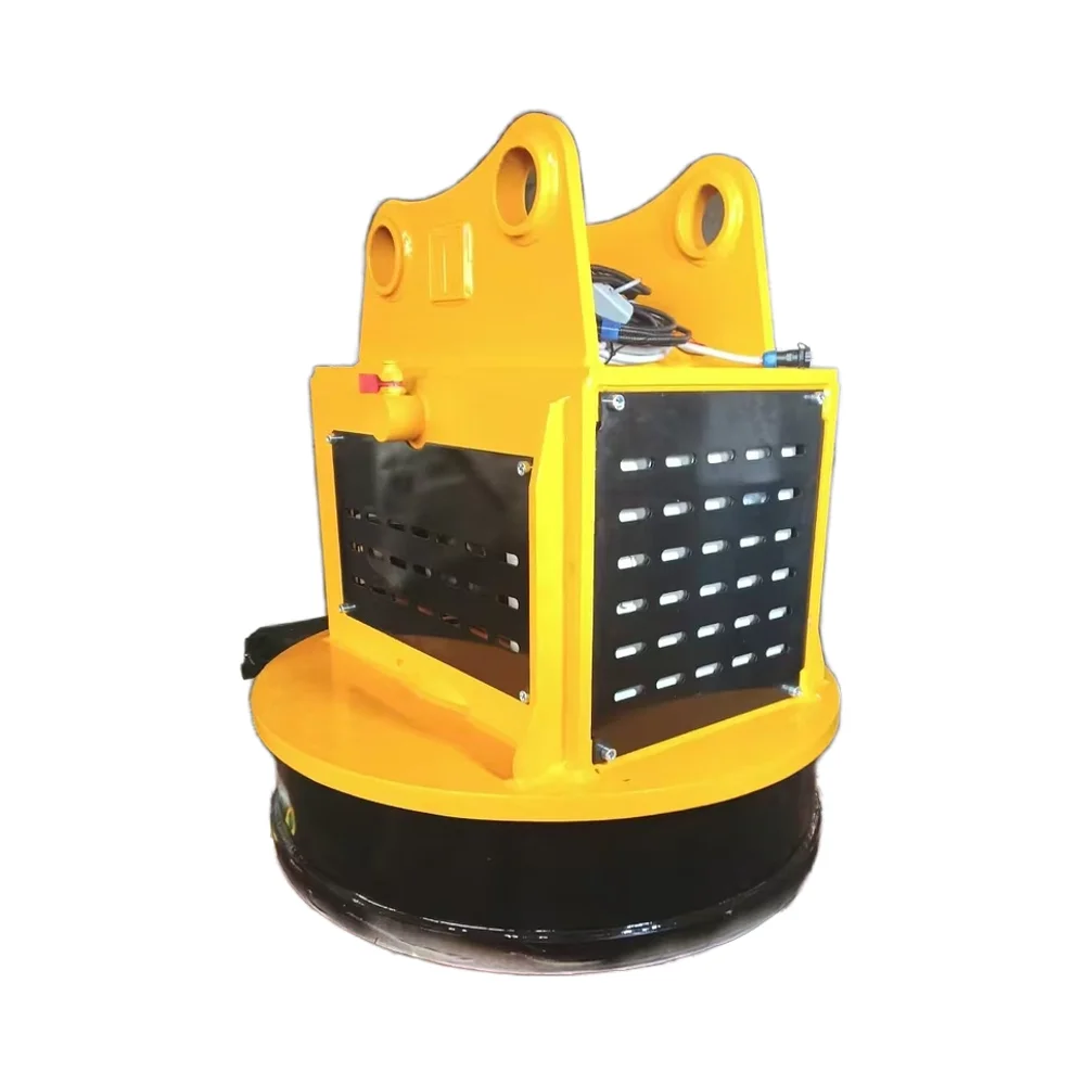 Magnetic Lifter Steel Scraps magnetic chuck Circular electromagnet Lifting chuck Excavator Magnet Lift Chuck