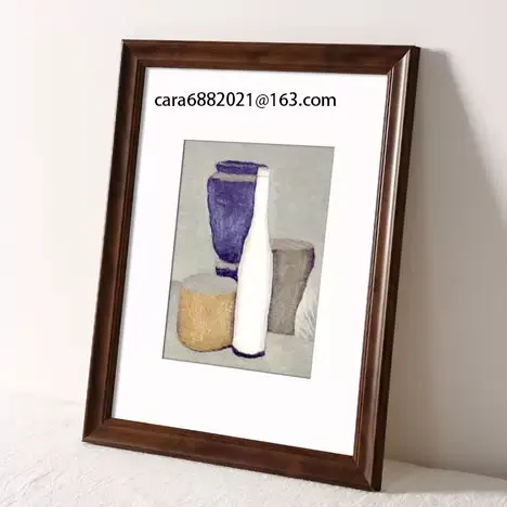 Wholesale cheap art black 3D deep shadow box frame for wall decoration picture frame in MDF wooden large size photo frame 12x16