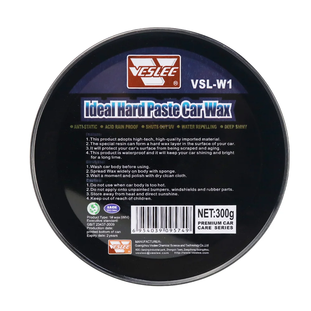 Manufacturer Waterproof Car Maintenance Crystal Car Hard Wax