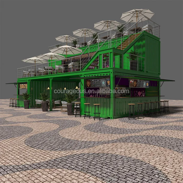 40ft juice bar container outdoor bar container