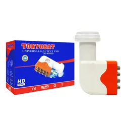 TG-88HD TOKYOSAT Octo Lnb Digital Ku Band Universal 8 output LnbF