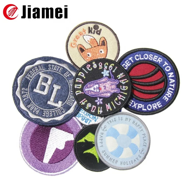 Custom Embroidery Iron Patches Embroidered Patch for Clothing