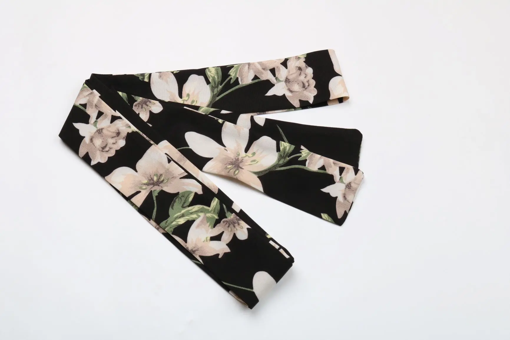 
Summer 2021 Chest Wrap Top and Loose-Fitting Trousers Casual Chiffon Floral Jumpsuit 