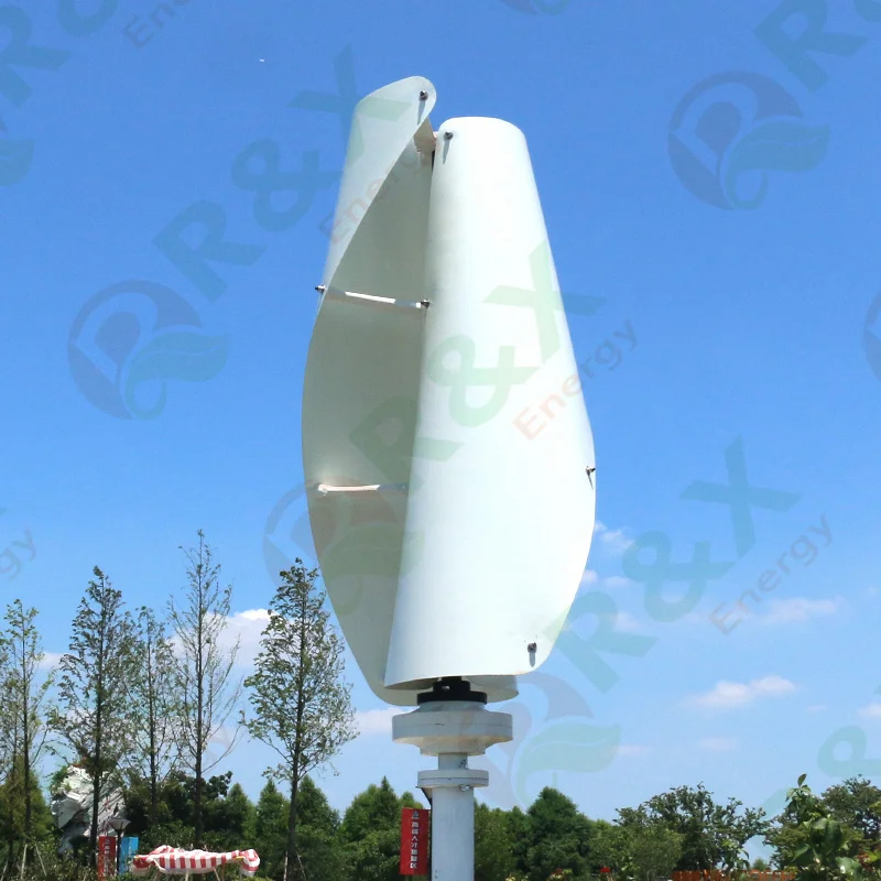 1KW5KW10KW 20 кВт низкая скорость ветра с вертикальной осью ветряные турбины генераторы для домашнего использования