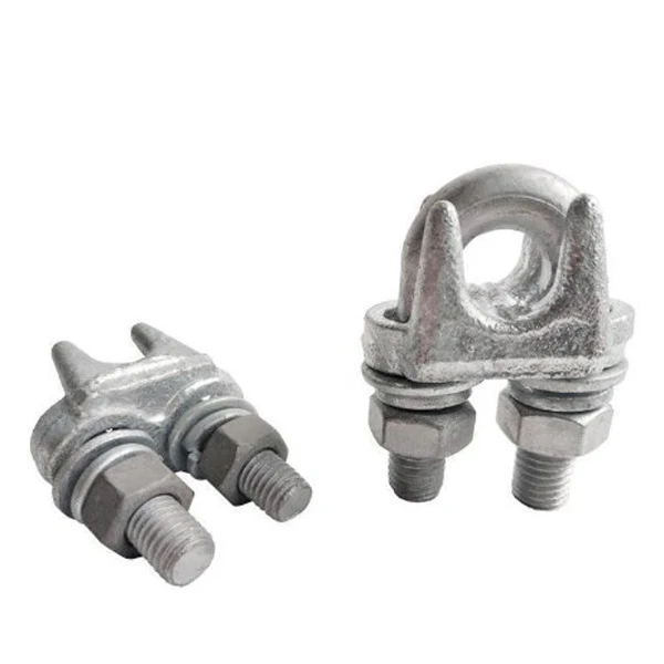 Customizable Hot Dip Galvanized 10mm 16mm 20mm Rigging Casting Malleable Steel Wire Rope Clip
