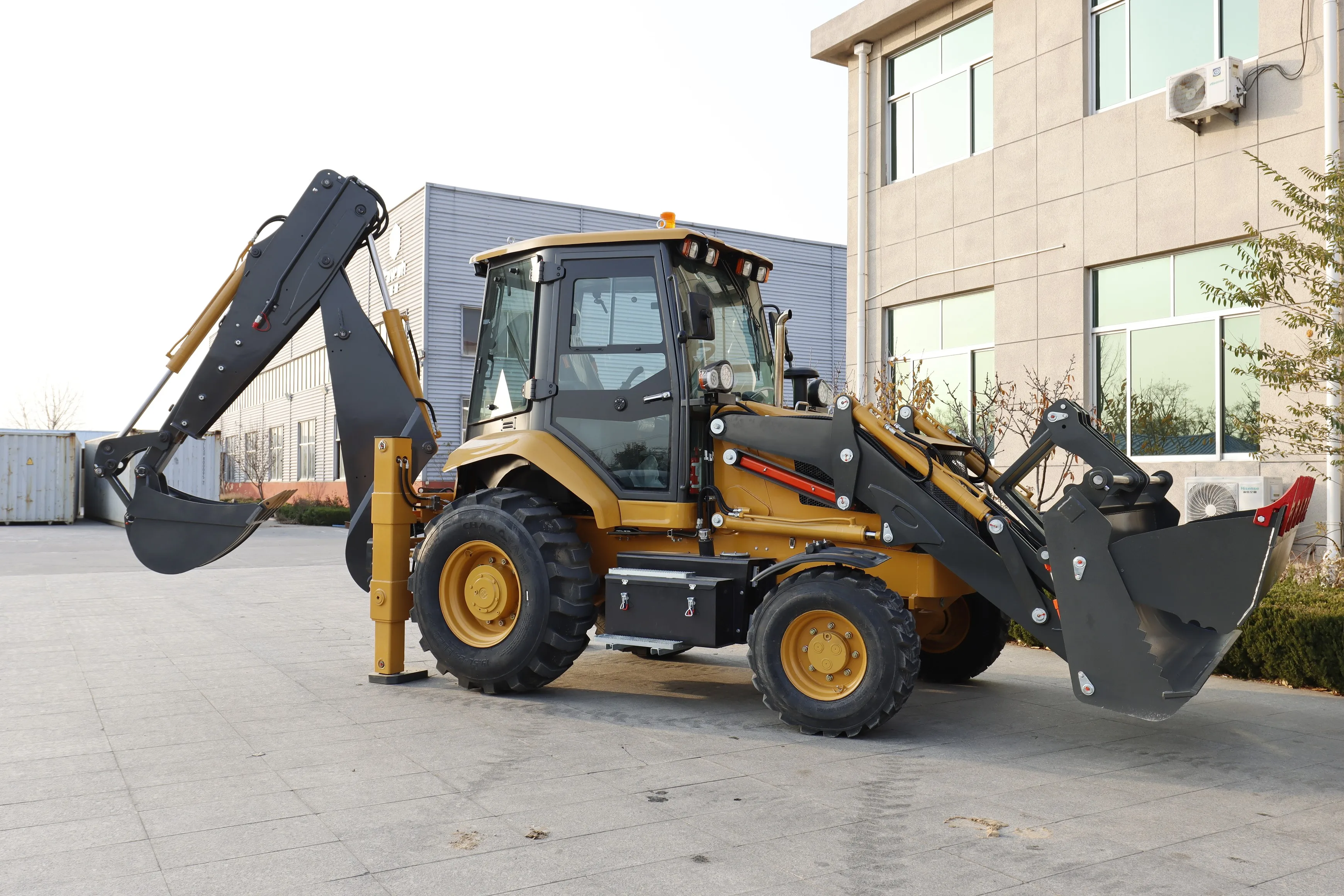 High Efficiency Hydraulic Powerful Backhoe Loader Mini Back Hoe Loader Backhoe for Sale