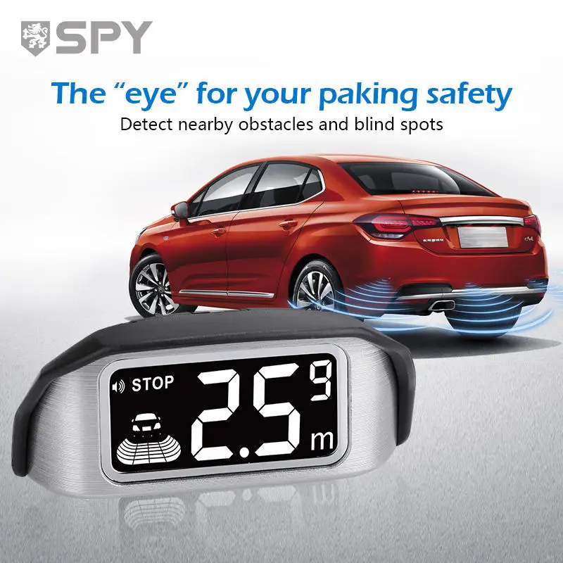 Latest Reverse Backup Parking Assist Sensor 4 Radar Sensor Parking