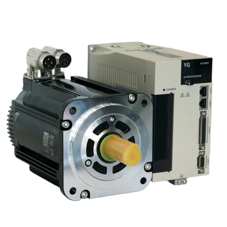 High efficiency 130mm AC asynchronous motor ac servo motor with driver for Food Machinery
