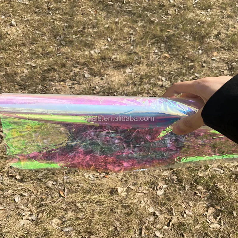 18micronThin Colorful Shining Plastic Film