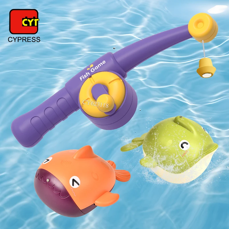 Высококачественные игрушечные рыбки для 3 шт. Игрушки ванны детей игрушки младенцев