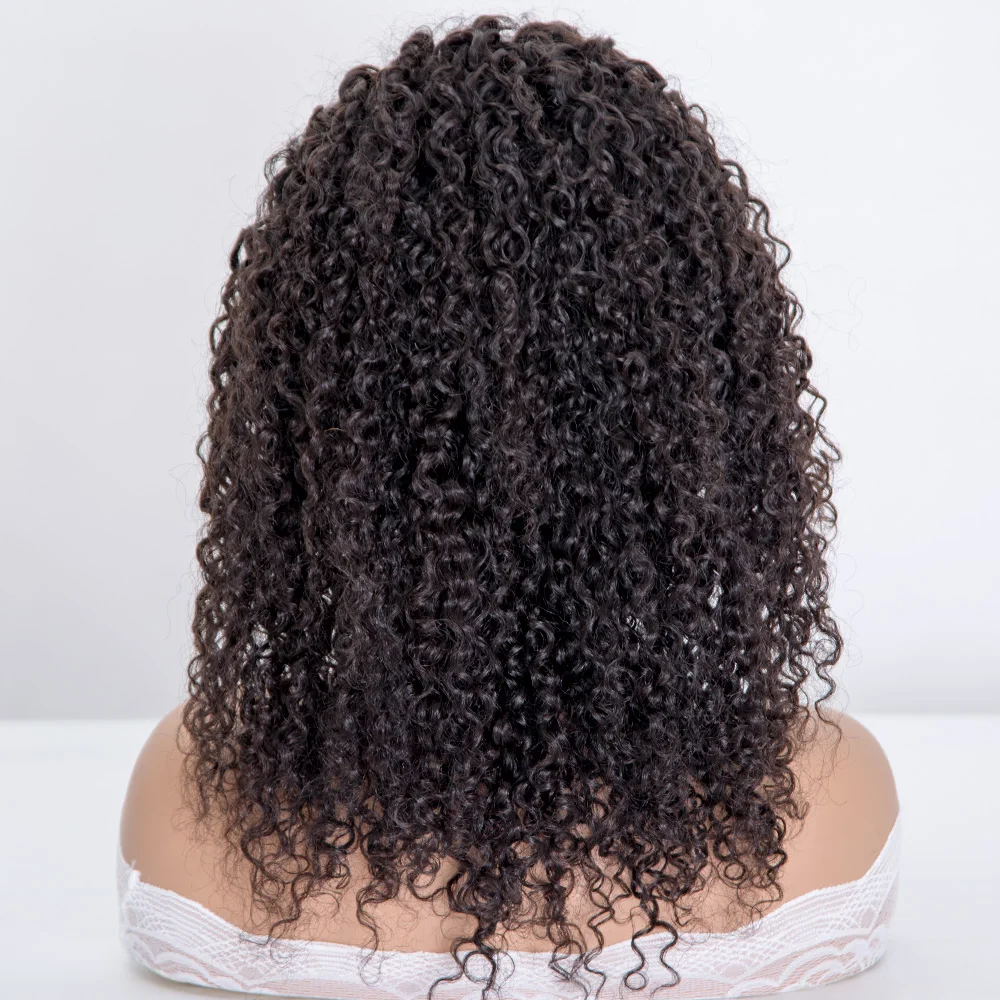 HD Full Lace Human Hair Wigs Natural Color 12 Inches To 26 Inches Brazilian Human Hair Full Lace Wig