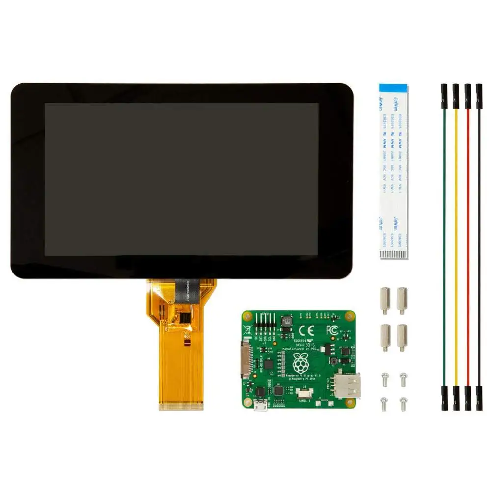 7 дюймов TFT сенсорный экран Raspberry Pi 7 дюймовый сенсорный экран дисплей для raspberry pi