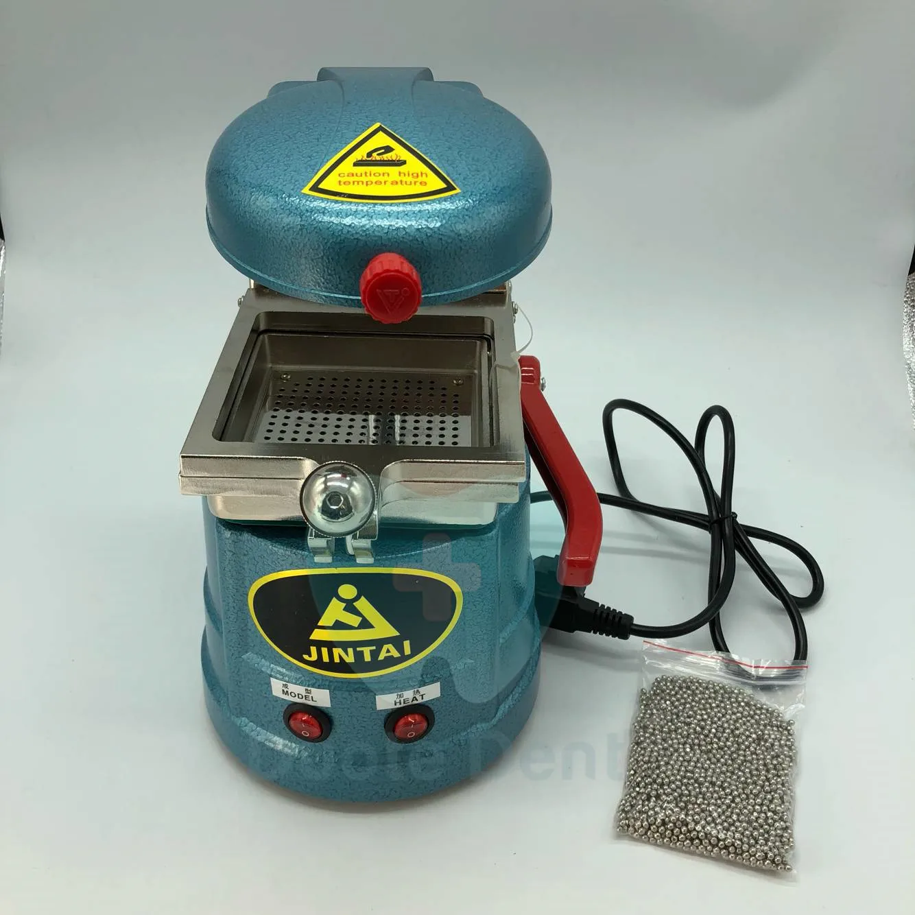 Portable dental vacuum forming molding machine dental lab equipment / Economical dental vacuum former vacuum forming machine