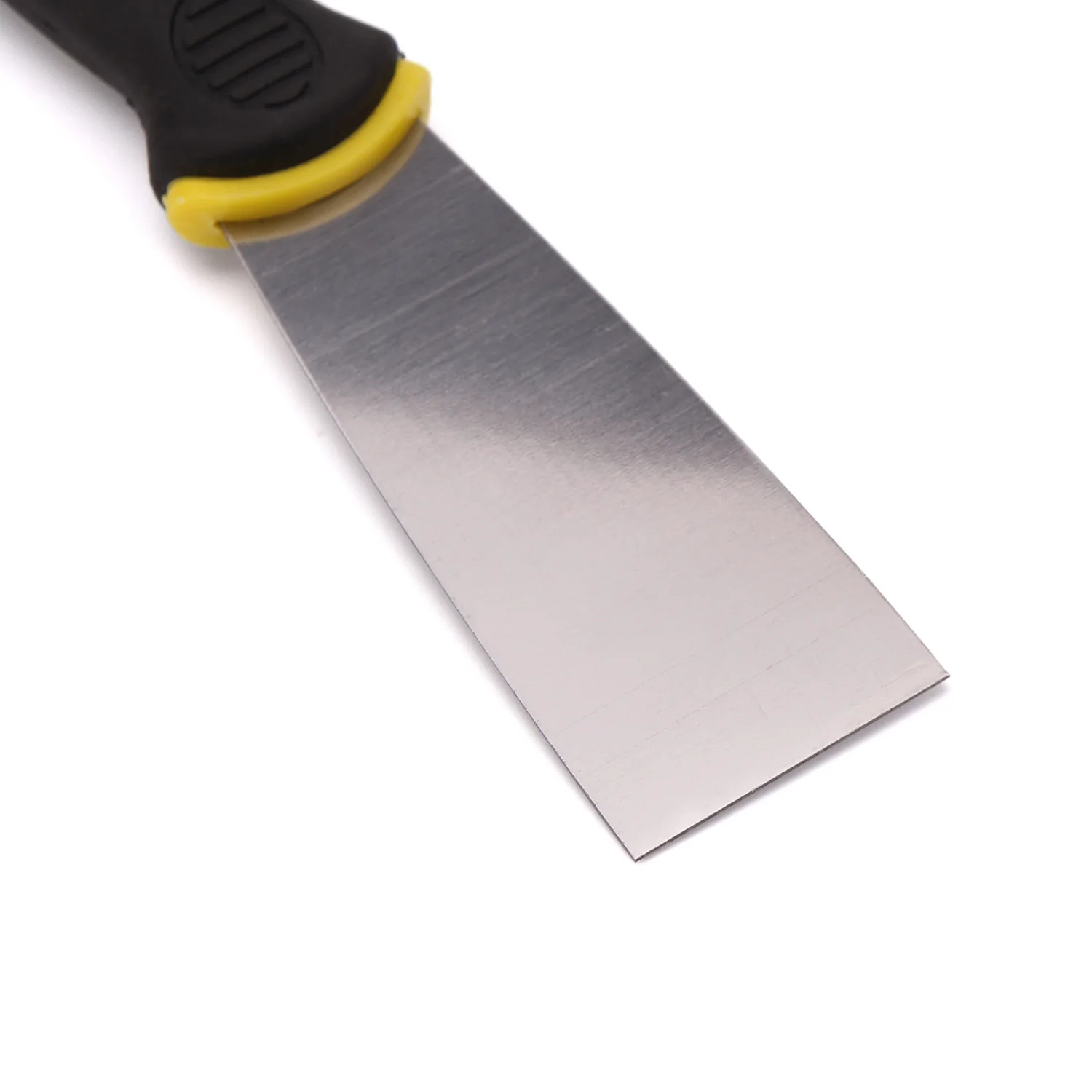 Professional Scraper Putty Knife Spatulas with Yellow Plastic ABS Handle