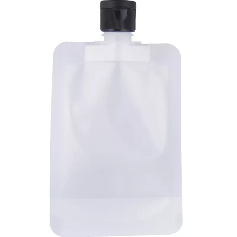 New Design Matte Plastic Stand Up Hair Dye Conditioner Packaging Bag With Disc Cap For Cosmetic Twist Top Cap Spout Pouch