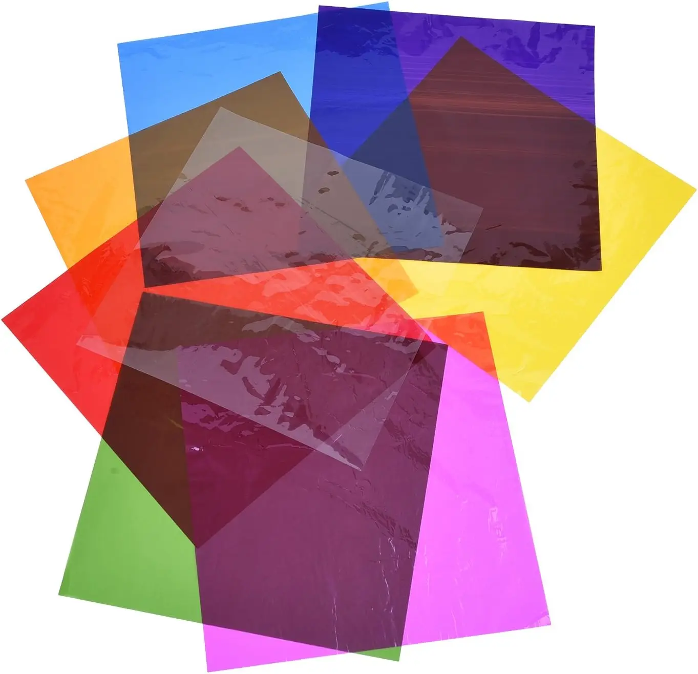 Food grade Cellophane Wrap Sheets Colorful Cellophane Wrap for Candy Chocolate DIY Arts Crafts Decoration Plastic Sheet