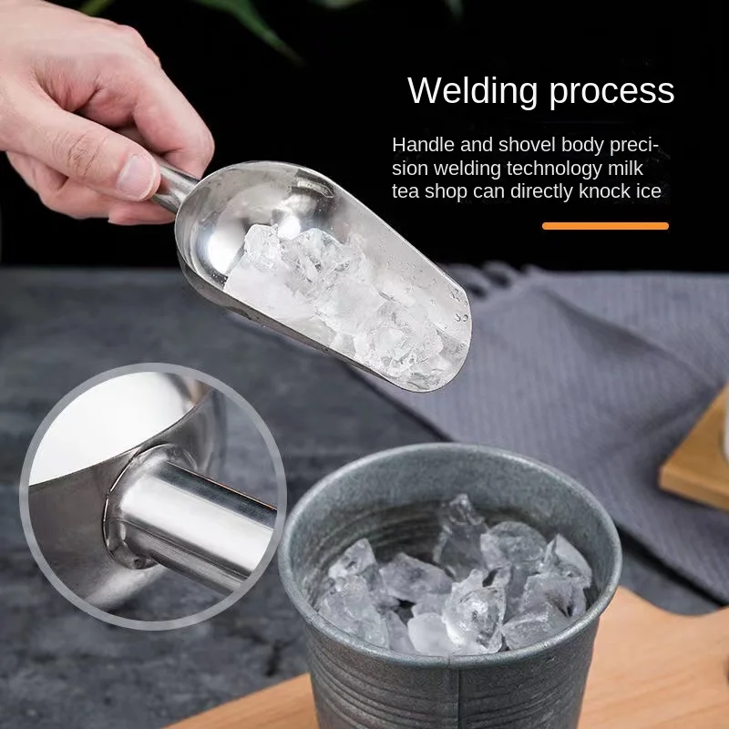 Hotel School hot selling stainless steel coffee tableware ice spoon