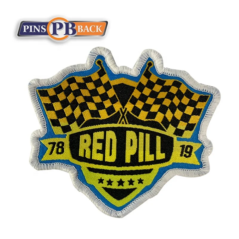
Factory Directly Provide Sew on Customized Chenille Embroidered Sports Letter Patches for Garment 
