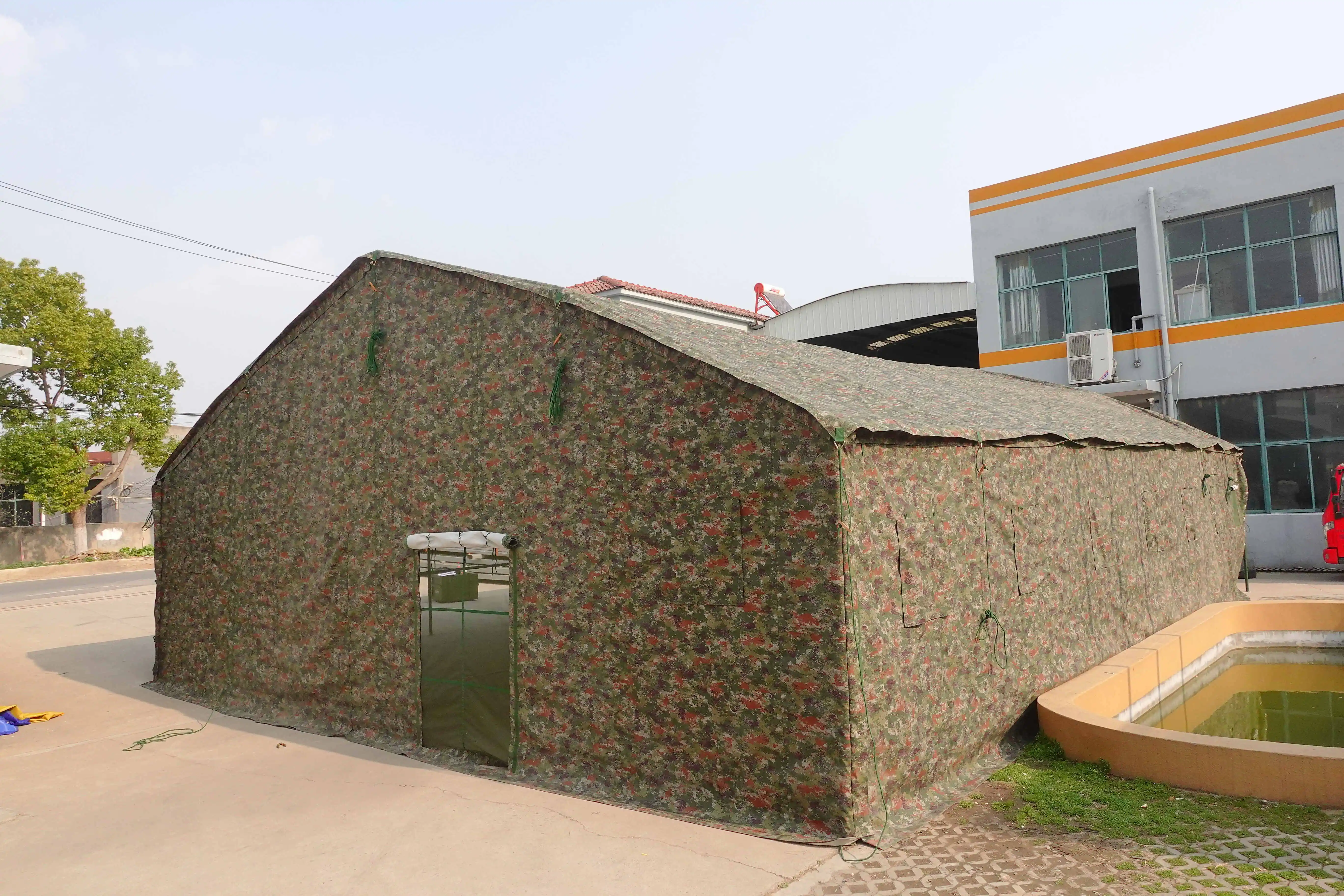 factory customized 9mx14m 60-70 person Command Tent extra large space waterproof Frame Tent