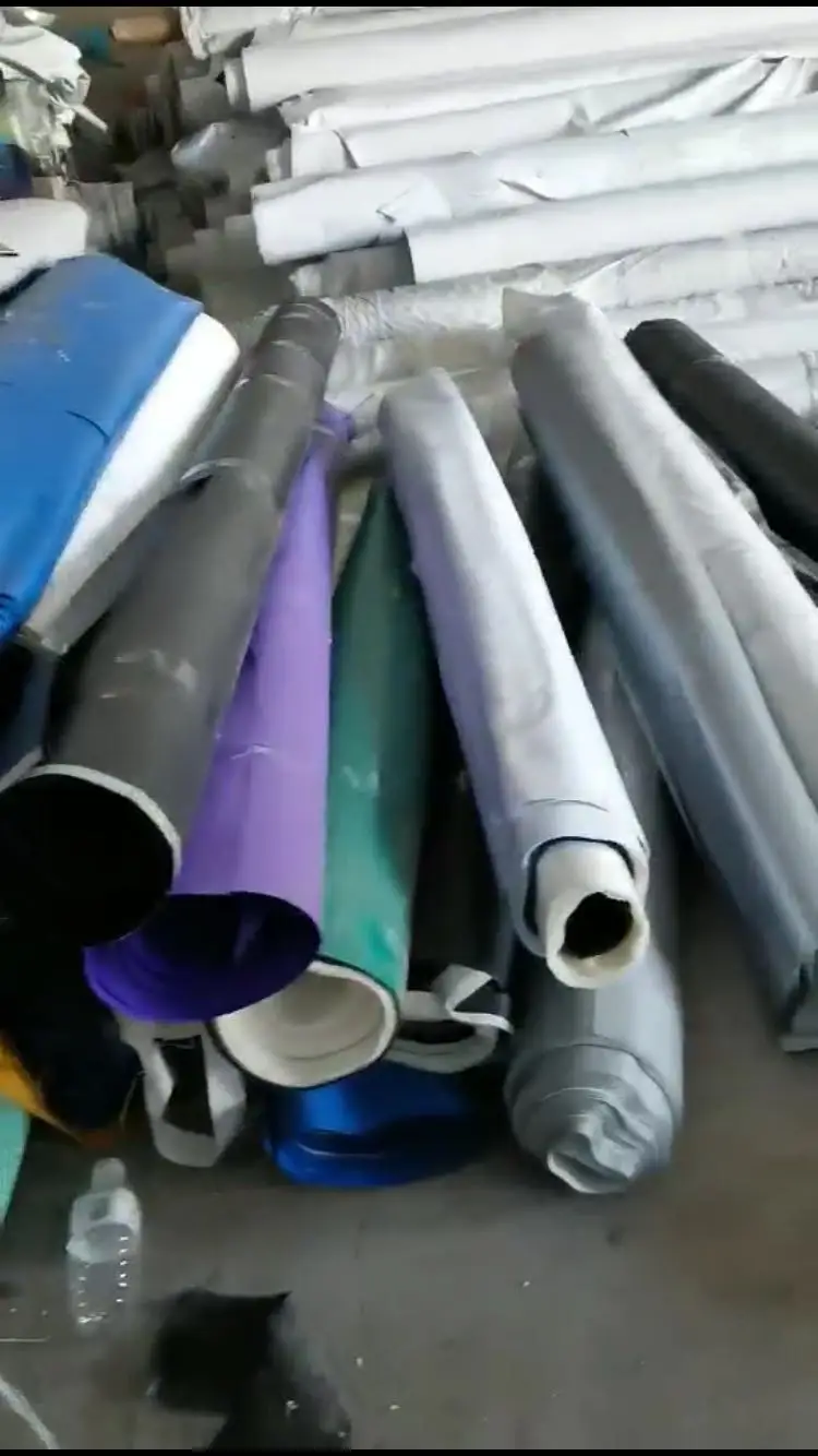 Hot Selling Off Grade PVC Tarpaulin Fabric, PVC Coated Fabric Stock Lot