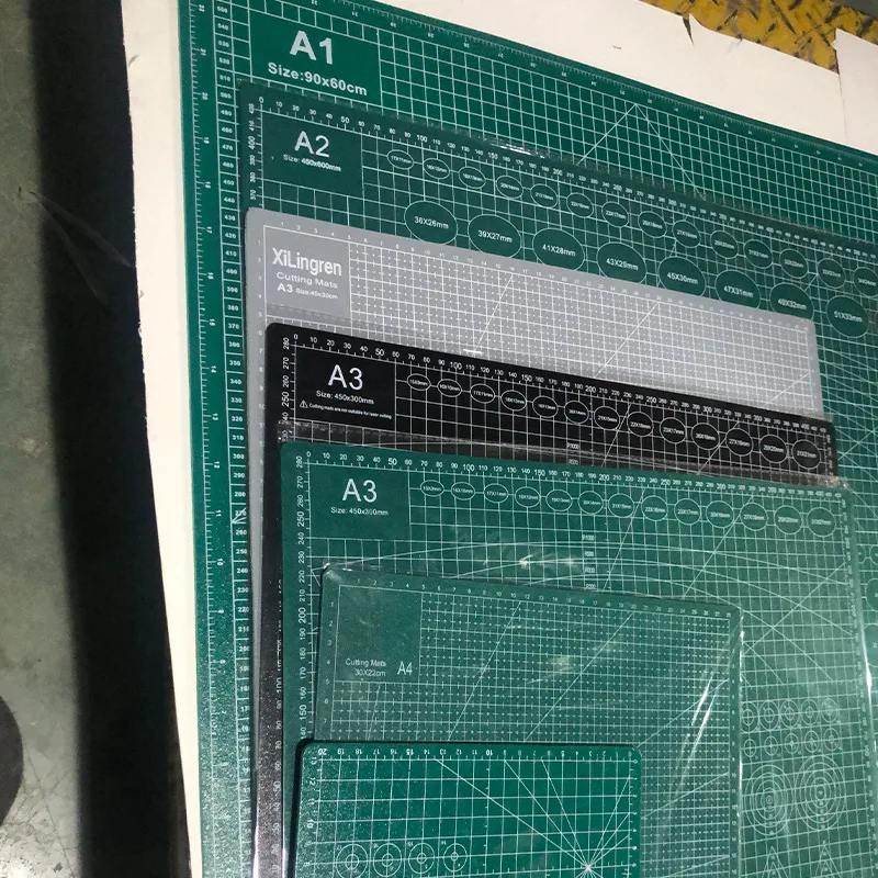 Hot sale PVC cutting mat A1 Cutting Mat self-healing 3 layers