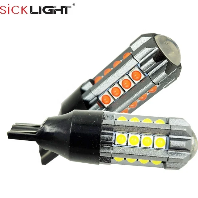 T15 STROBE INTERIOR LED RED COLOR T10 1157 7443 AUTO LED BULB 6V 12V 5W HIGH POWER T15 FLASHING LED  WHOLESELLING