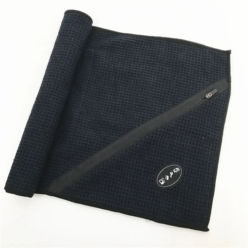 
Microfiber custom gym waffle fitness bath towel hook 