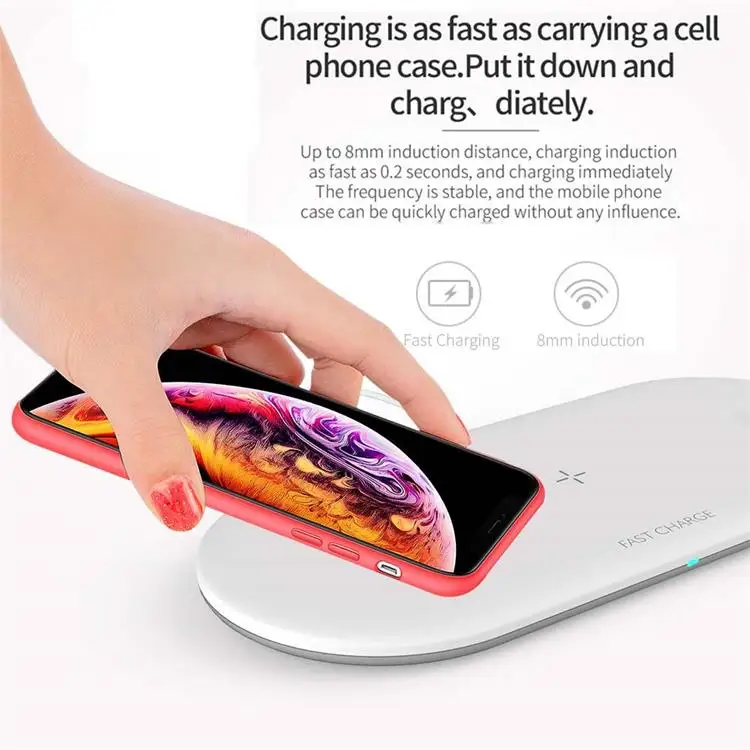 2022 Wireless Charger Station Slim Wireless Charger  3 In 1 Wireless Charger