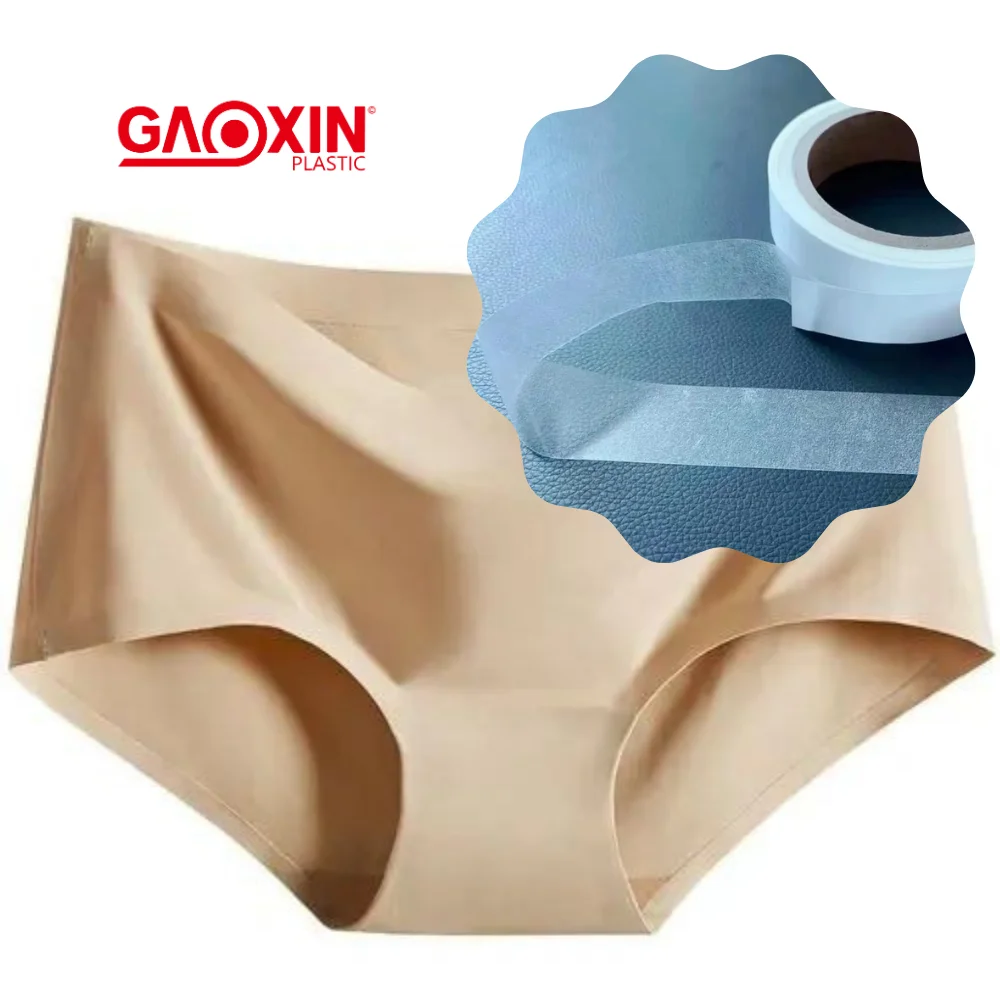 Good Adhesion Double Sided TPU Hot Melt Film Seamless Heat Glue Polyurethane Tape for Sew Free Garment Underwear Panties