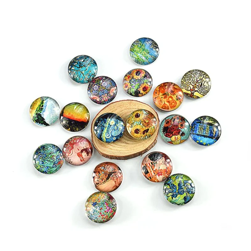 Сувенирные 3d магниты на холодильник всемирно известная картина Ван Гога Картина рамка для картины звездное небо подсолнухи наклейки подарок