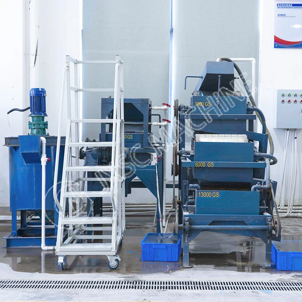 High Intensity Magnetic Separation separator Iorn Ilmenite Monazite Garnet Rutile Zircon Beach Sand Mineral