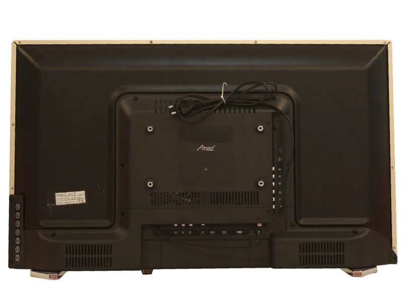 China Hot-Sales 32 inch Wholesale OEM Brand HD TVTempered Glass with DVBT2 LED Smart TV