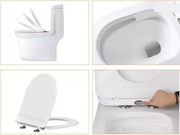 China in chaozou easy to clean and lower price one piece toilet of new hot sales