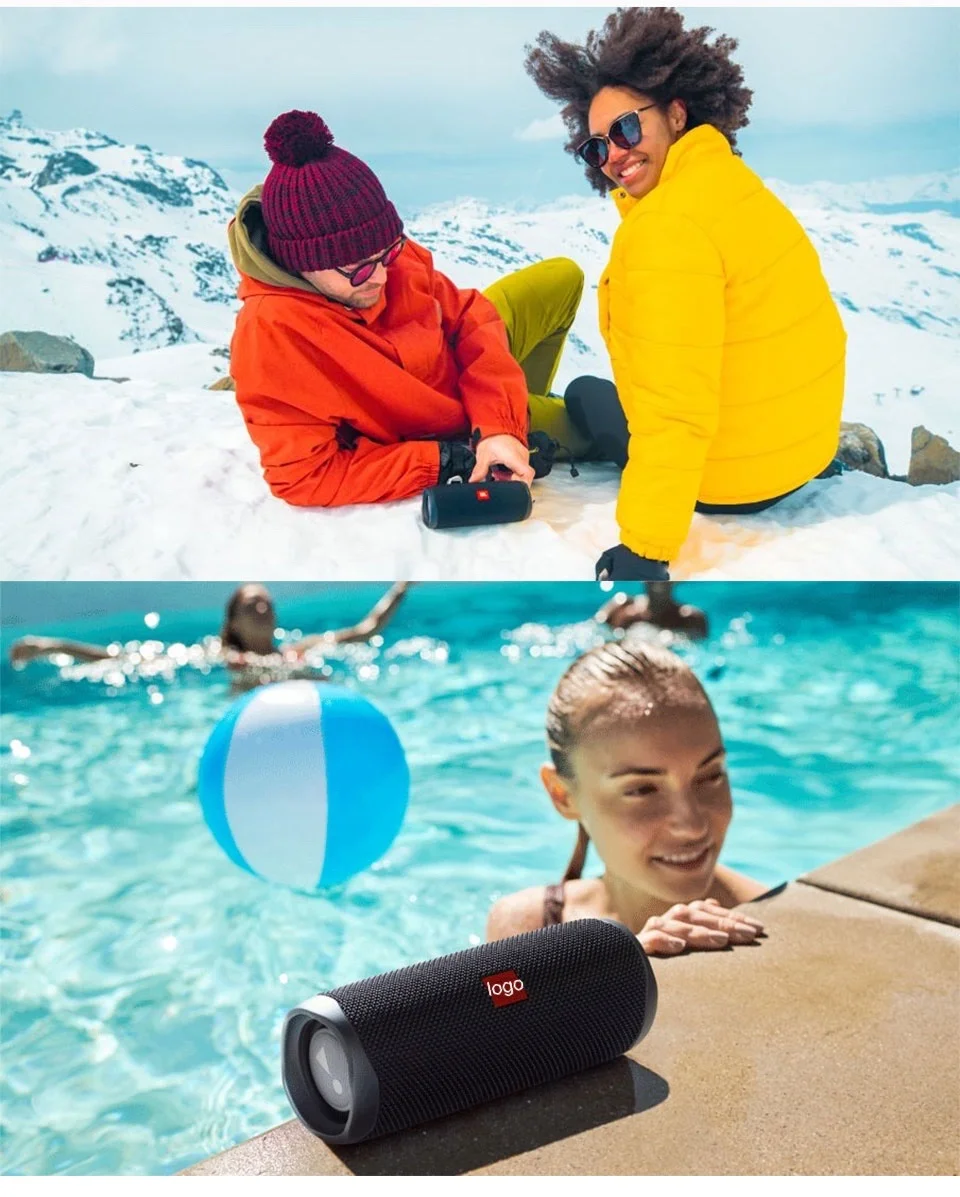 Original 1:1 Flip5 latest kaleidoscope portable BT5.0 speaker Flip5 mini waterproof wireless BT bass outdoor speaker