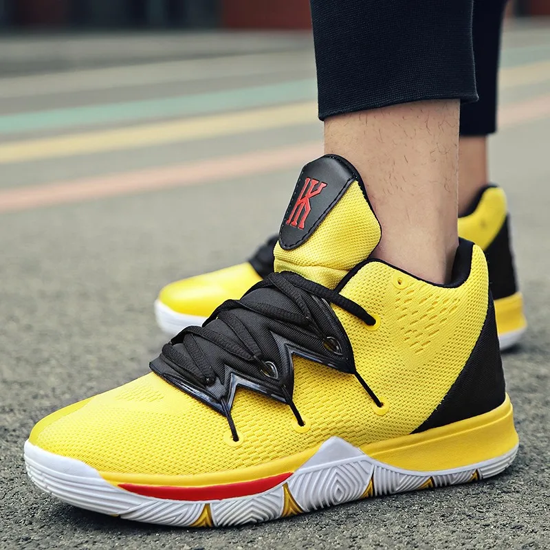 HN6047 Street Basketball Sneakers Anti skid High top Breathable Basketball 36-45#