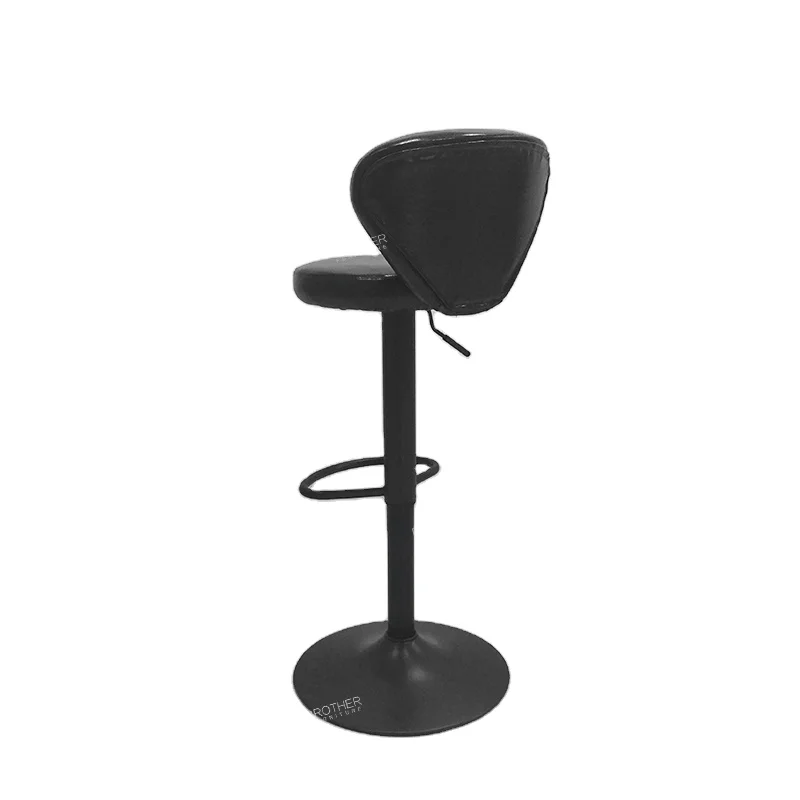  Комфортные барные стулья Nordic high Leather PU Swivel современные для стойки барный