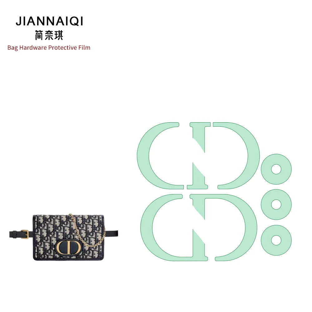 Dio- 2-In-1 30 Montaigne Hardware Protector Sticker hardware protective film luxury bag metal film accessories prevents scratche
